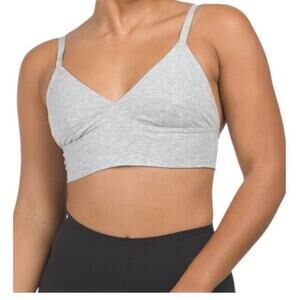 SPANX | Cotton Control Bralette Heather‎ Grey size XL